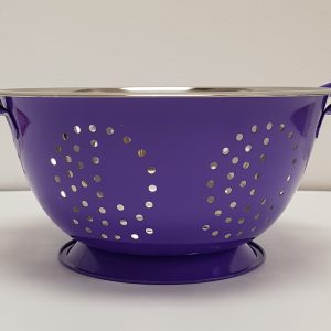 purple colander